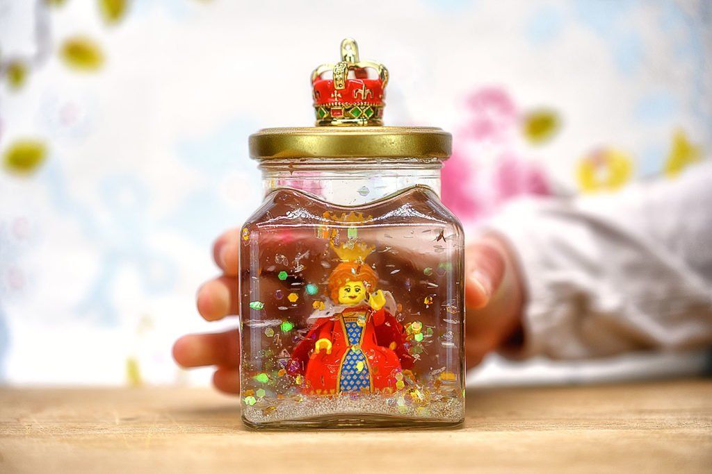 Exemple de boule de neige avec des Lego