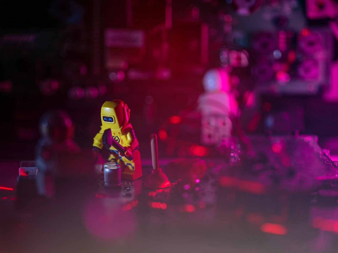 Test Neewer TL96RGB en mode Legography