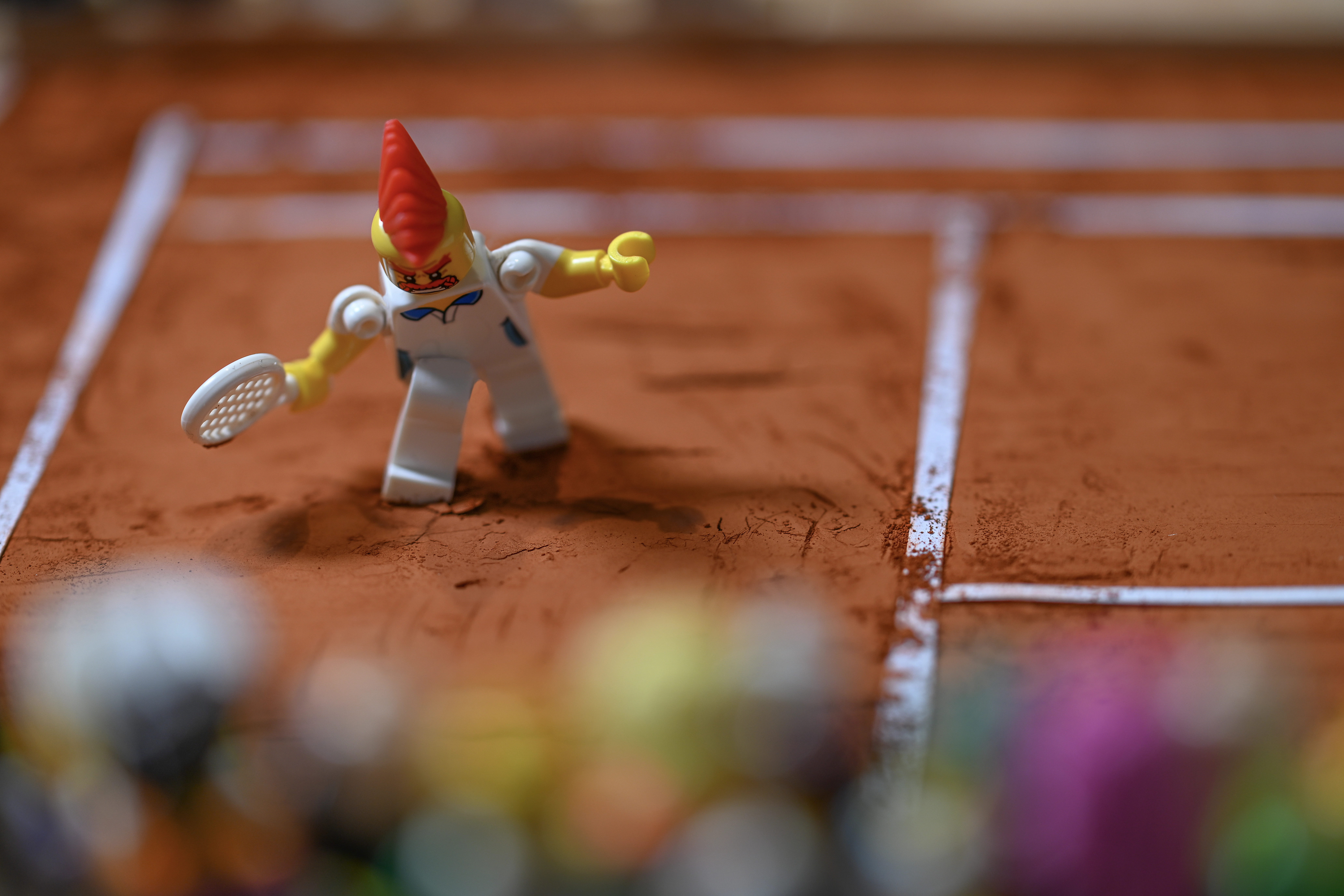 Legography sur le thème du tennis et de Roland Garros