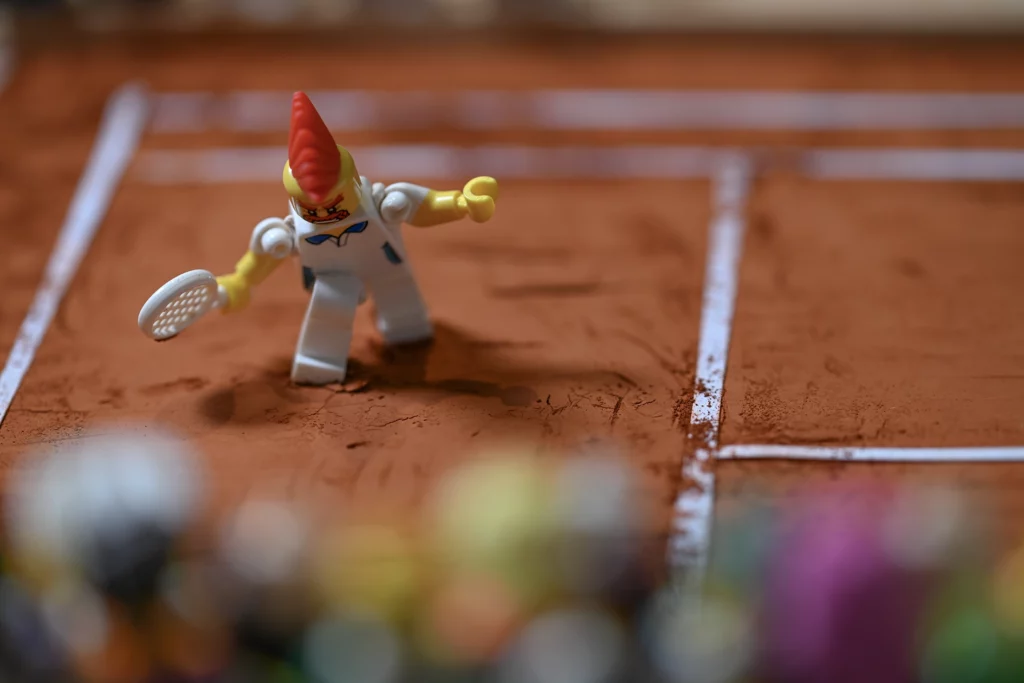 Legography sur le thème du tennis et de Roland Garros