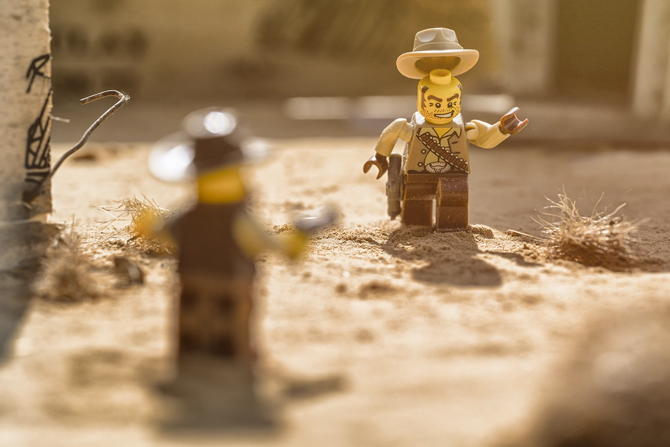 Comment créer un décor Western Lego | Legography. Retouché avec NIKCOLLECTION8